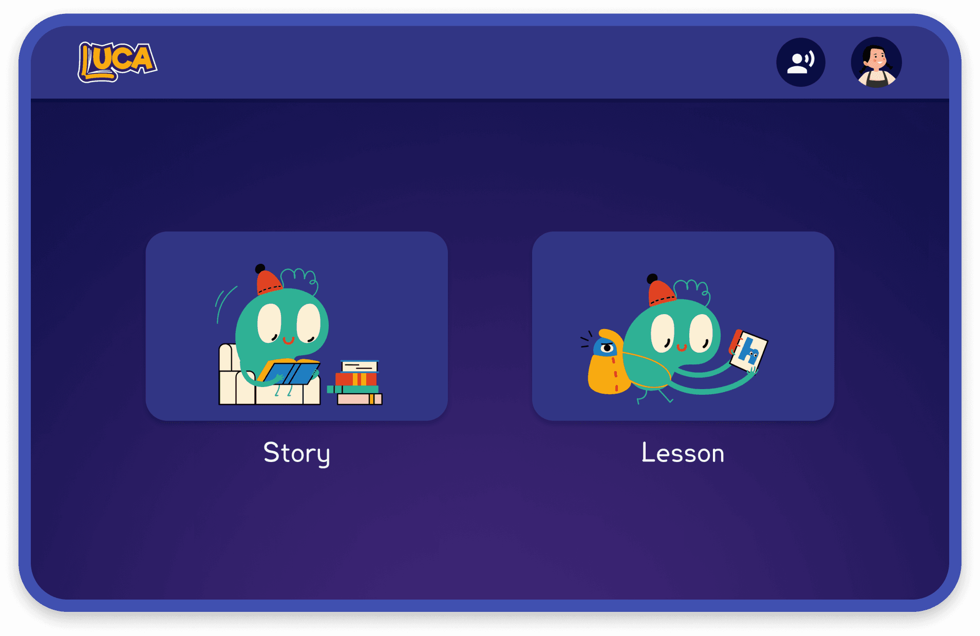 title-luca-ai-the-best-ai-powered-reading-app-for-kids