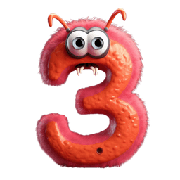 Three monster character