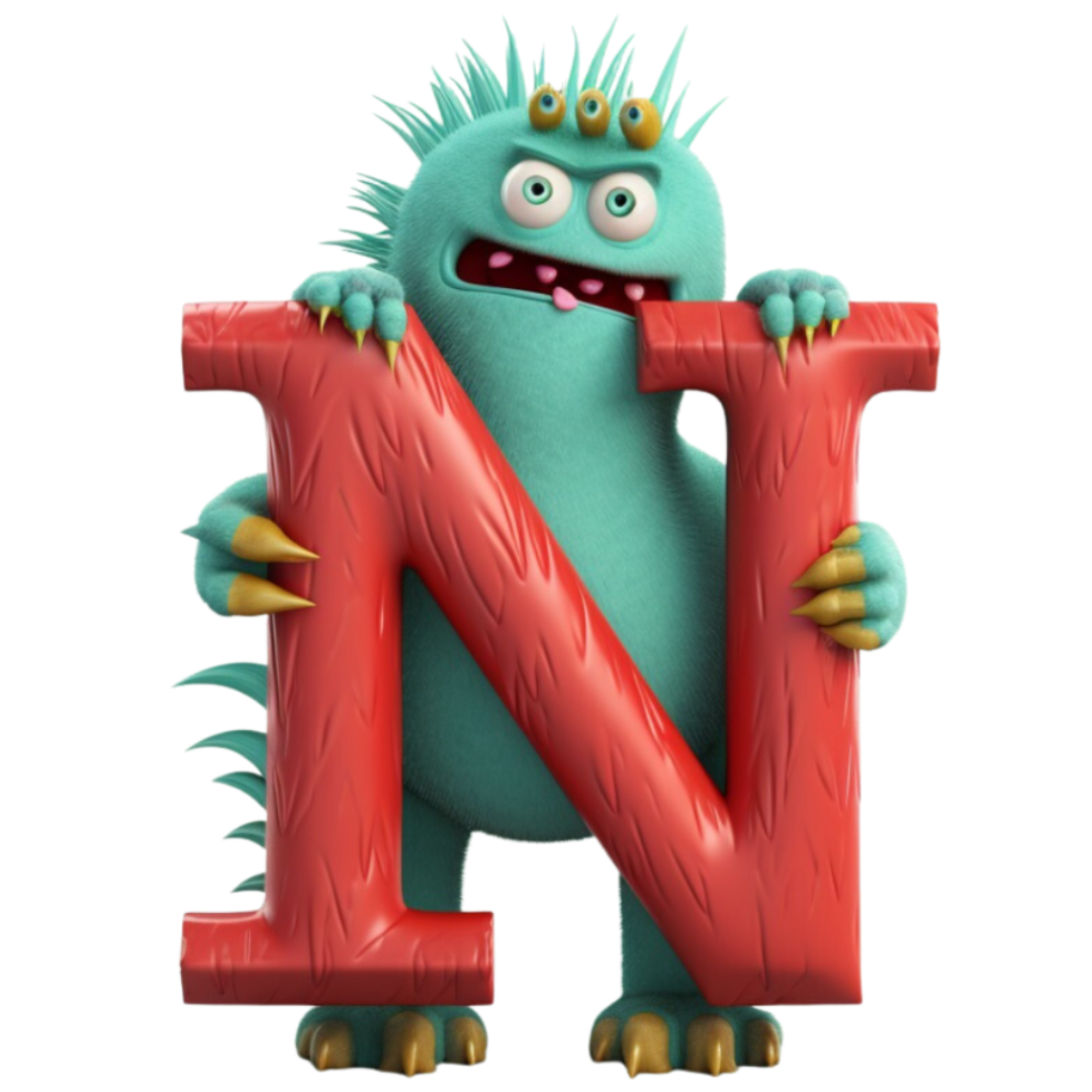 image of letter n